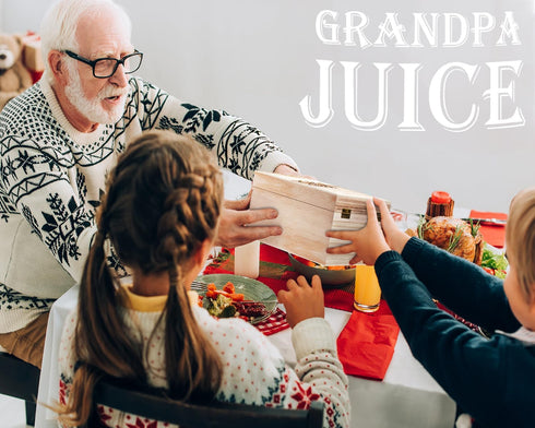 Unique Grandpa Whiskey Glass Set